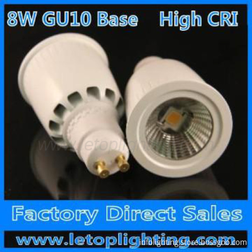 Hot selling High CRI 88Ra MR16  8W Sharp cob led spot light